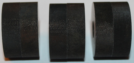 Ролик левый и правый для накатки сетчатого рифления 26х8х8 шаг 0,5мм (Россия)