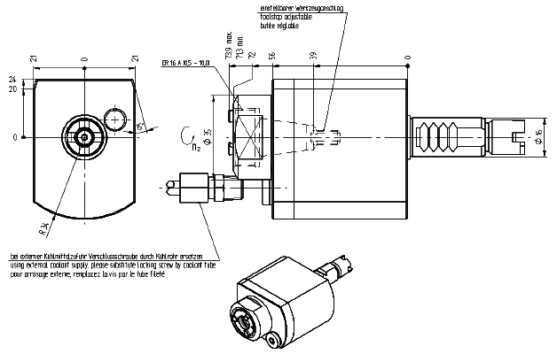 SPINNER приводной инструмент (головка) для станков
